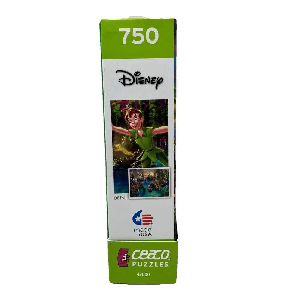 Disney Thomas Kinkade Peter Pan‎ Neverland Puzzle 750 Pc Fantasy Collectible